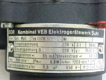 Getriebemotor VEB ELEKTROGERÄTEWERK SUHL Typ: 1378.1 / 2 ( 1378.1/2 ) Bilder auf Industry-Pilot